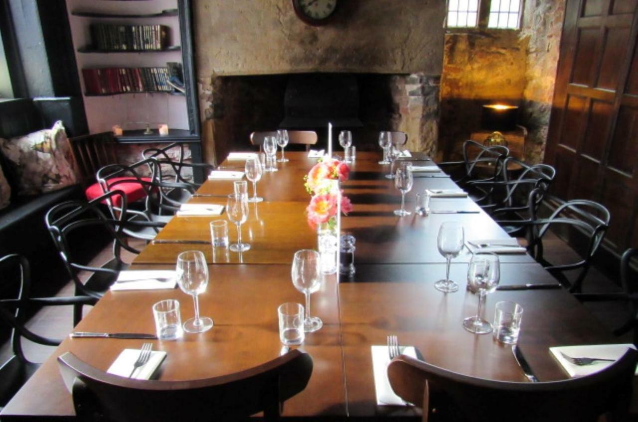 The Old Vicarage Hotel & Restaurant Bridgwater Extérieur photo The dining room at the restaurant